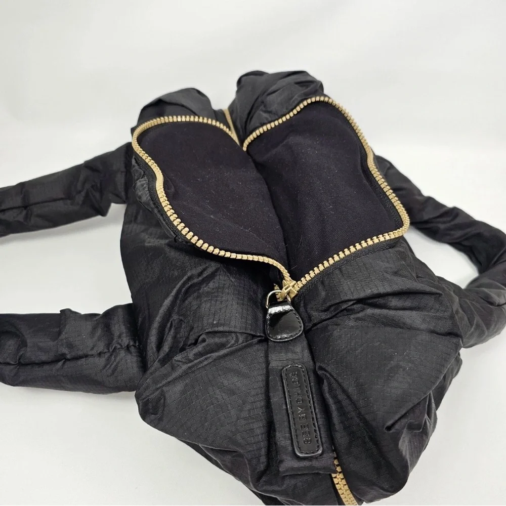 Authentic See By Chloe Women's Black Padded Nylon Tote Bag - Picture 3 of 6